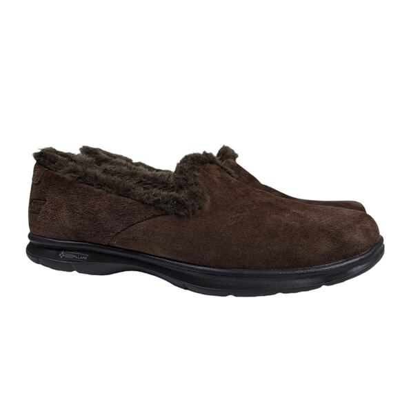 Skechers Performance Goga Mat Technology Go Step Velvety Suede Shoe - Picture 2 of 11